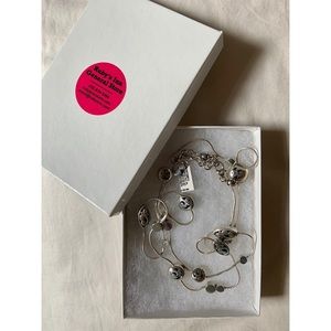 Brighton Contempo Long Silver Necklace